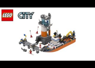  LEGO City 7739 Coast Guard Patrol Boat Tower 2008