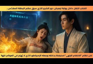 الشاب الذي دخل دور الشرير وسرق عظم البطلة أطلق نظام الانتقام وأصبح الإمبراطور الذي لا ي قهر