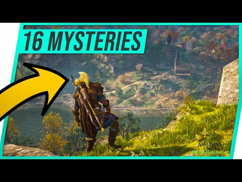Assassins Creed Valhalla ALL 16 Secret MYSTERIES Locations Easter Eggs In Leicestershire