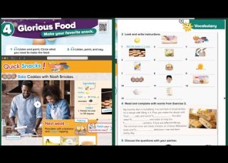 Top Goal 2 Page 46 47 إنجليزي الصف الخامس والسادس الفصل الدراسي الأول Unit 4 Glorious Food