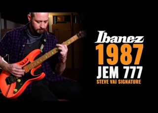 1987 Ibanez JEM 777 Steve Vai Signature CME Vintage Demo Phil Hunger