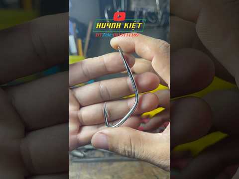 Lưỡi Câu Cá Lóc Heo Dầu 3li2 6p8 Lưỡi Câu Cá Lóc Đẹp Hàng Vip Huỳnh Kiệt Fishing