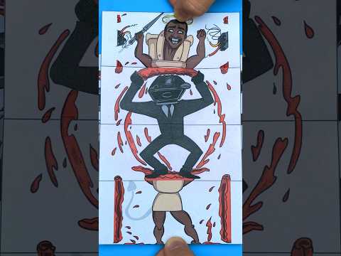 Skibidi Toilet Transformation Fold Part 2 Shorts