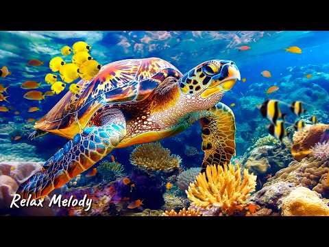 Soothing Healing Music To Calm Your Mind Peaceful Coral Reef Ambience For Stress Anxiety Relief