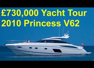 730 000 Yacht Tour 2010 Princess V62