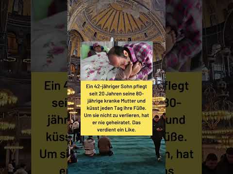 20Jahrepflegt Er Seine Kranke MutterDiebewegendeGeschichte EinesSohnesdernieheiratete Aus Liebezuihr