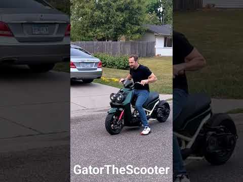 Airride Burnout Rollingburnout Scooter Stretched Yamaha Bws Bws125 Zuma125