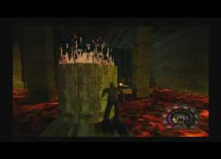 Shadow Man PS1 Flaming Barrel Skip