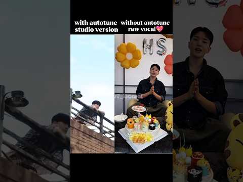 Hoshi I Want You Back With Without Autotune Hoshi Seventeen Carat Shorts Fyp Svt Dk Dino Joshua