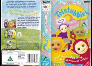 Dance With The Teletubbies 1997 UK VHS