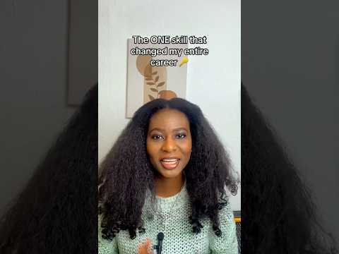 The One Skill That Changed My Entire Career Fashiondesigner