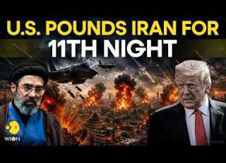 US Iran War LIVE Trump Unleashes New Wave Of Strikes 11 Nights Of Bombing And No End In Sight