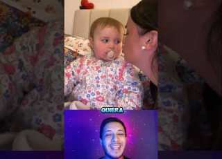 Bebé Rechaza Besos De Mamá Con Una Mirada Inolvidable Shorts