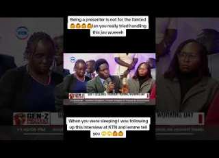 Journalist Tunakapitia Walae Mm Hapa Ningewekelea Kofiiiiii Kenyapolitics Wantam Ktnnews