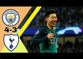  مباراة دراماتيكية توتنهام مانشستر سيتي 3 4 دوري ابطال اوروبا 2019 وجنون خليل البلوشي جودة 720p