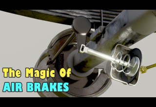 كيف تعمل الفرامل الهوائية