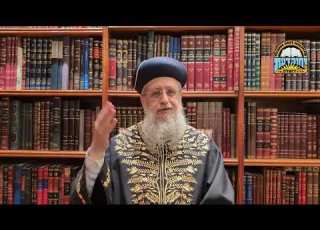 פרשת וילך שובה תשפ ו תחבולותיו של היצר להימנע מתשובה I מרן הראשון לציון הגאון רבי דוד יוסף שליט א