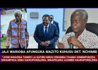  KIMENUKA JAJI WARIOBA AFUNGUKA MAZITO KUHUSU KUJIUZULU NA KABLA YA KUJIUZULU KWA DKT NCHIMBI