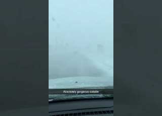  Can T Beat This Weather Snow Snowstorm Blizzard Michigan Staysafe Intense