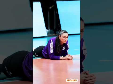 Saliha Sahin Turkey Volleyball Beautiful Player Shortvideo Foryou Zehragunes Volleyballgirls