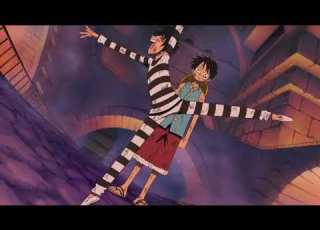 One Piece Bon Clay Imitates Luffy