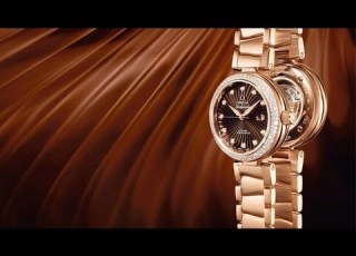  Ladymatic In 18K Red Gold With A Brown Dial OMEGA