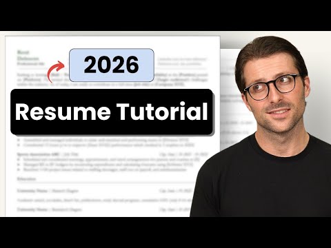How To Write A Resume In 2026 Free Resume Template