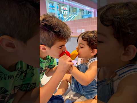 خلودة وكميت تشاركوا بالبوظة