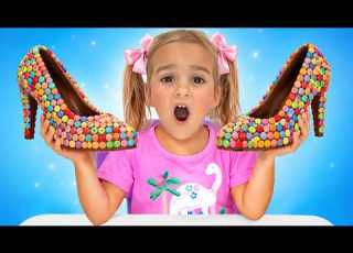 Alice Sells Candy Shoes Funny Stories For Kids