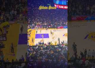 Crypto Com Arena Vibe Last Season Lakers Game Unleashed Lakers Usa Basketballgame Lebronjames