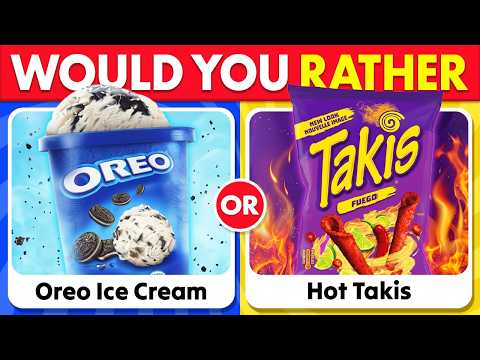 Would You Rather US Junk Food Edition 2026 American Food Favorites