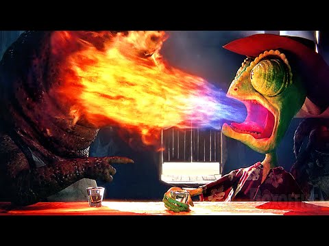 All The Best Scenes From Rango 4K