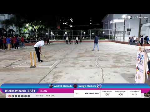 Wicket Wizards Vs Indigo Strikers Live Cricket Match Cricket Premier League 2026 Live Maputo Jk