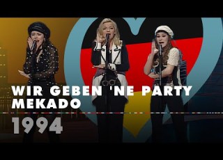  WIR GEBEN NE PARTY MEKADO Germany 1994 Eurovision Song Contest HD