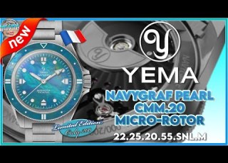 French Brand Yema Has Some Great Looking Watches Navygraf Pearl Micro Rotor Automatic