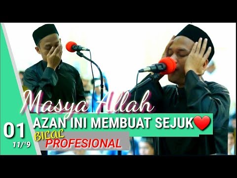 VIRAL Adzan Bilal Termerdu Irama Paling Populer Sepanjang Masa ماشاالله Afrizal