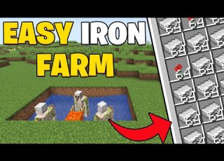  Easiest Iron Farm In Minecraft 1 21 Tutorial Works On Java Bedrock