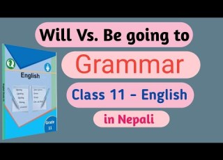 Class 11 Unit 5 Grammar Will And Be Going To With Exercise