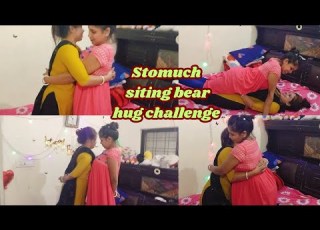  Stomach Sitting And Bear Hug Challenge How Long Did I Sit On Didi S Stomach