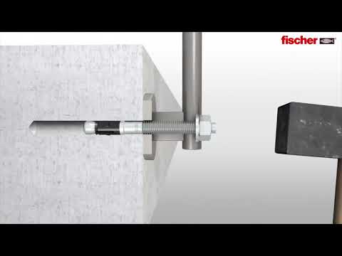 Goujon D Ancrage FAZ II FIXER Dans Le BETON FISSURE FISCHER Version Courte