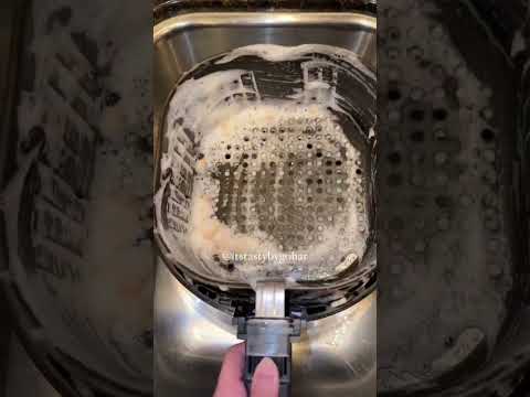 How To Clean The Air Fryer Air Fryer Cleaning Tip Shorts Shortsvideo Airfryer