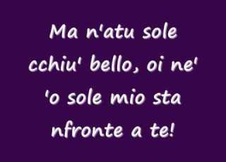Il Volo O Sole Mio Lyrics