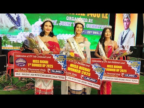 MISS RIGNAI FISHANSHOW 2025 BISI NI WINNING WNGKHA MANUGHAT