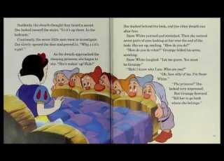  Snow White And The Seven Dwarfs Disney Read Along Book And Record