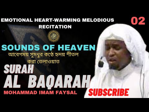 02 Surah Al Baqarah سورة البقرة স র আল ব ক ব র হ Recited By Imam Feysal