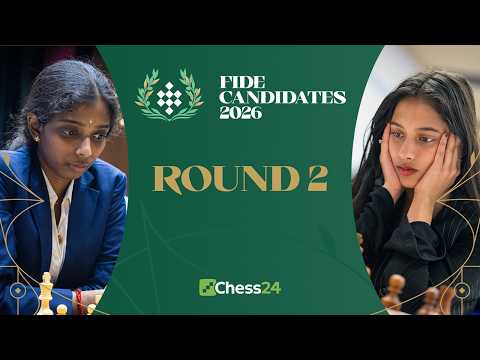 FIDE Candidates 2026 Fabiano V Anish Divya V Vaishali Pragg V Wei Yi Face Off Rd 2