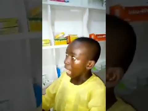 African Kid Scared Of Vaccine Injection African Kid Scared Of Vaccine Injection