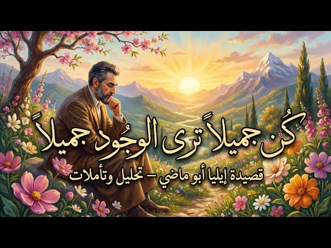 كن جميلا ترى الوجود جميلا إيليا أبو ماضي