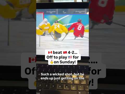 Vs For GOLD Paralympics Milanocortina2026 Paraicehockey Sledgehockey Sledhockey