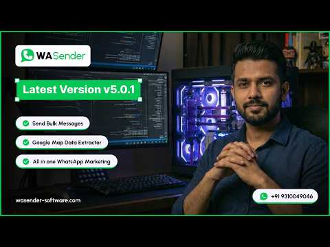 WASender Latest Version V5 0 1 Bulk WhatsApp Message Sender To Multiple Contacts